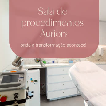 Publicação da Clínica Aurion no Instagram